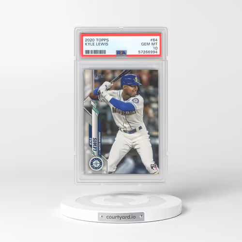 2020 Topps #64 Kyle Lewis (PSA 10 GEM MINT)