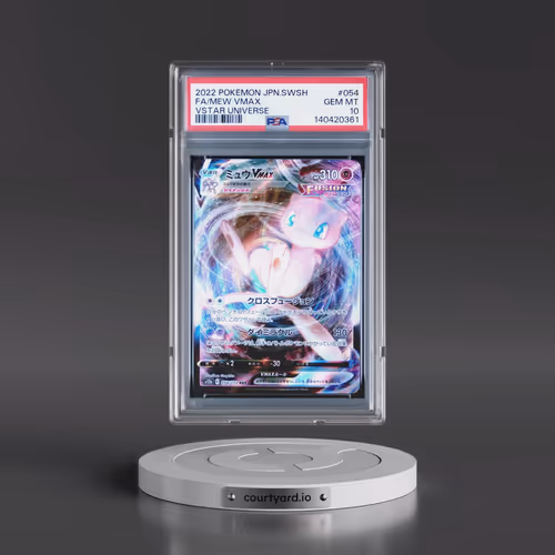 2022 Pokémon Sword & Shield Vstar Universe #054 Mew Vmax - Full Art (PSA 10 GEM MINT)