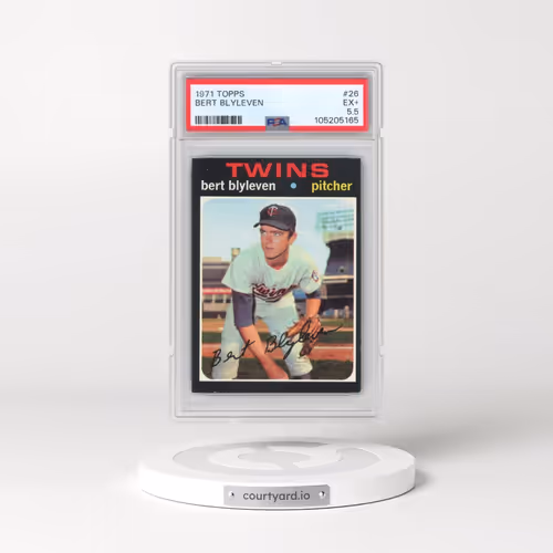 1971 Topps #26 Bert Blyleven (PSA 5.5 EX+)