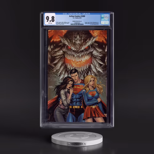 Action Comics #1000 CGC 9.8 White Pages (DC Comics, 6/18) - Universal Kirkham Variant Cover B