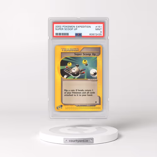 2002 Pokémon Expedition #151 Super Scoop Up (PSA 9 MINT)