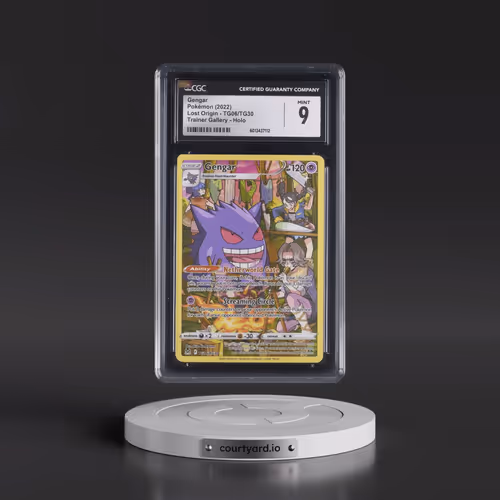 2022 Lost Origin #TG06/TG30 Gengar - Trainer Gallery Holo (CGC 9 MINT)