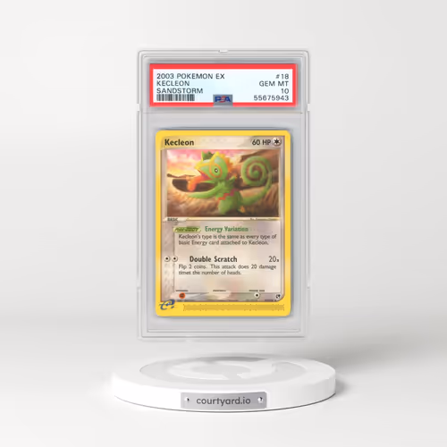 2003 Pokémon EX Sandstorm #18 Kecleon (PSA 10 GEM MINT)