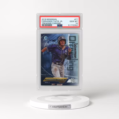 2018 Bowman Trending Chrome #FT Fernando Tatis Jr. (PSA 10 GEM MINT)