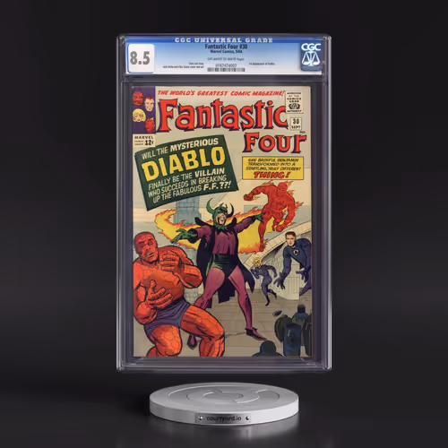 Fantastic Four #30 CGC 8.5 Off-white to White Pages (Marvel Comics, 9/64)
