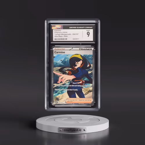 2024 Pokémon Twm EN-Twilight Masquerade #204 Carmine - Ultra Rare (CGC 9 MINT)