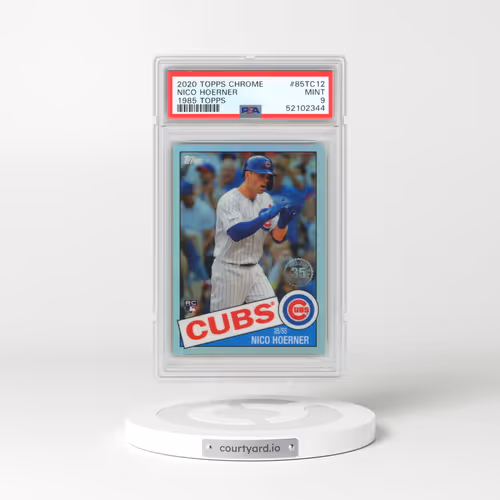 2020 Topps Chrome 1985 Topps #85TC12 Nico Hoerner (PSA 9 MINT)