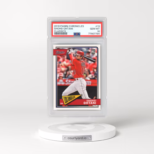 2018 Panini Chronicles Classics #13 Shohei Ohtani (PSA 10 GEM MINT)