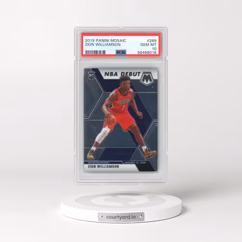 2019 Panini Mosaic #269 Zion Williamson (PSA 10 GEM MINT)