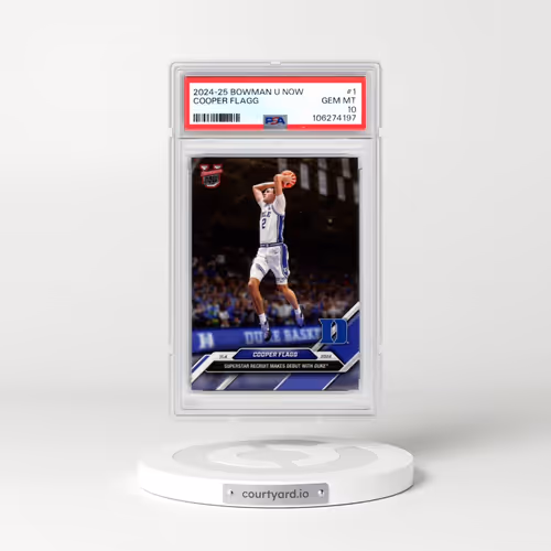 2024 Bowman U Now #1 Cooper Flagg (PSA 10 GEM MINT)
