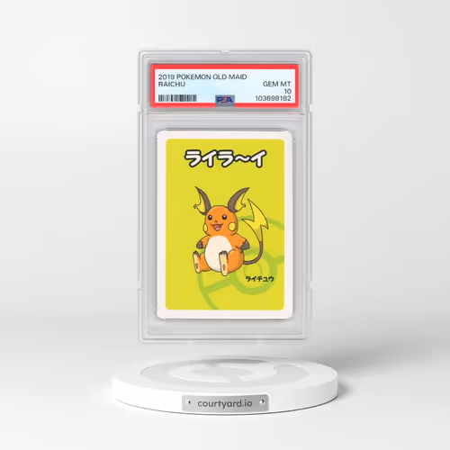 2019 Pokémon Old Maid Raichu (PSA 10 GEM MINT)