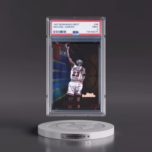 1997 Bowman's Best #96 Michael Jordan (PSA 9 MINT)