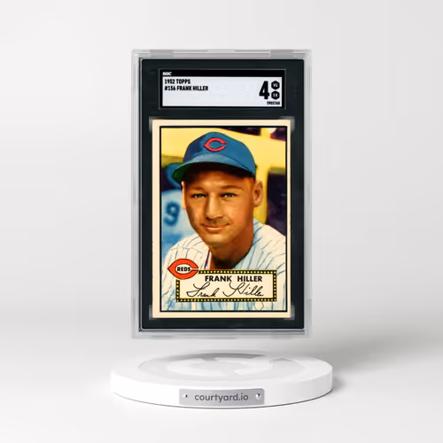 1952 Topps #156 Frank Hiller (SGC 4 VG-EX)