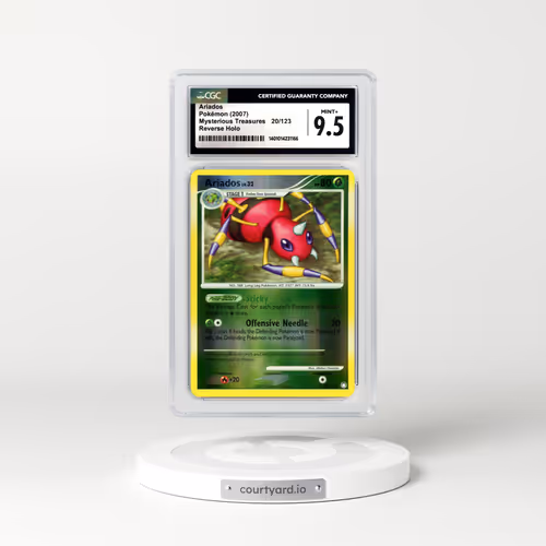 2007 Mysterious Treasures #20 Ariados - Holo (CGC 9.5 MINT+)