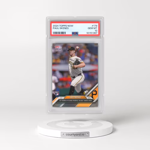 2024 Topps Now #179 Paul Skenes (PSA 10 GEM MINT)