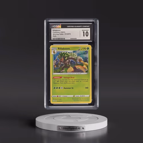 2021 Shining Fates #013/072 Rillaboom - Holo (CGC 10 GEM MINT)
