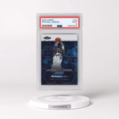 2002 Finest #100 Michael Jordan (PSA 9 MINT)