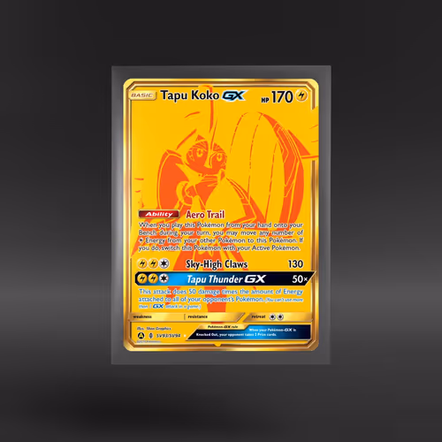 Hidden Fates Shiny Vault #SV93/SV94 Tapu Koko-GX