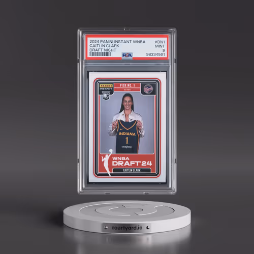 2024 Panini Instant WNBA Draft Night #DN1 Caitlin Clark (PSA 9 MINT)