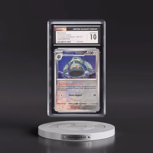 2024 Prismatic Evolutions - PRE EN #067/131 Bronzong - Poké Ball Holo (CGC 10 GEM MINT)