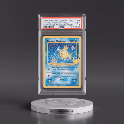 2021 Pokémon Celebrations Classic Collection #66 Shining Magikarp - Holo Holo (PSA 9 MINT)