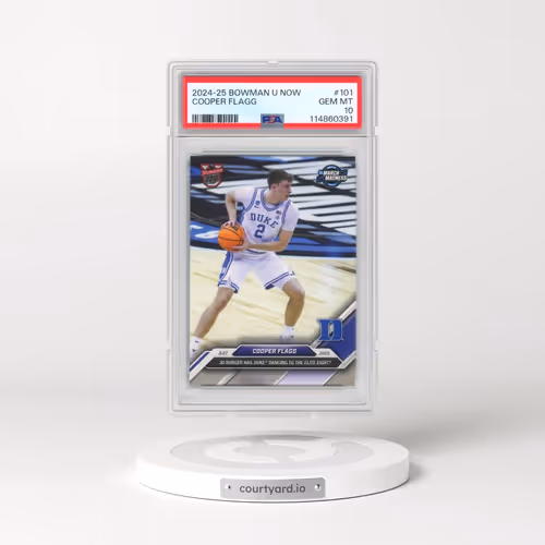 2024-25 Bowman U Now #101 Cooper Flagg (PSA 10 GEM MINT)