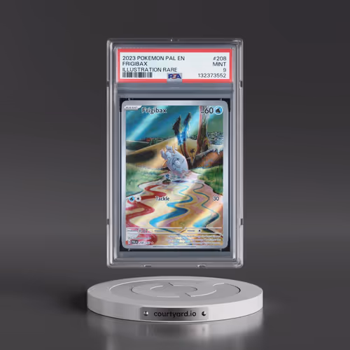 2023 Pokémon Pal EN-Paldea Evolved #208 Frigibax - Illustration Rare (PSA 9 MINT)