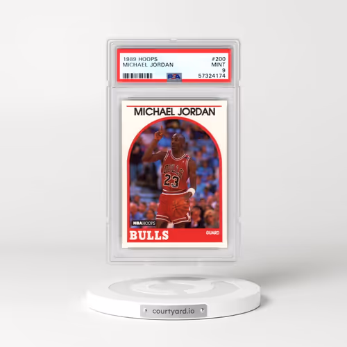 1989 Hoops #200 Michael Jordan (PSA 9 MINT)
