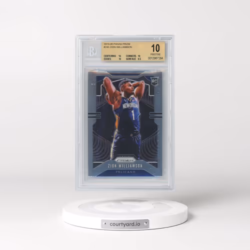2019 Panini Prizm #248 Zion Williamson (BGS 10 PRISTINE)