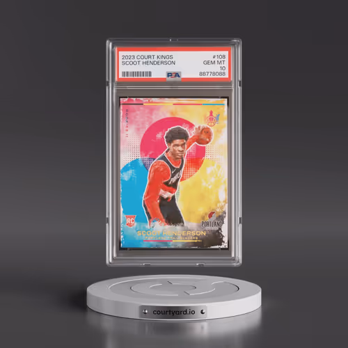 2023 Panini Court Kings #108 Scoot Henderson (PSA 10 GEM MINT)