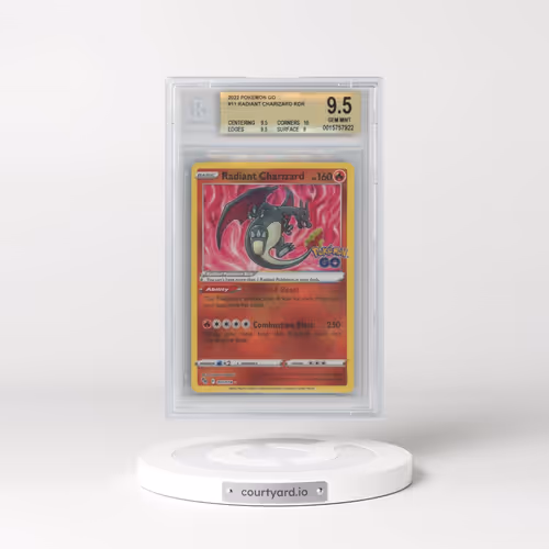 2022 Pokémon GO #011 Radiant Charizard - Holo (BGS 9.5 GEM MINT)