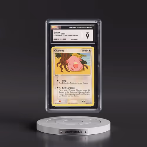 2004 EX Fire Red & Leaf Green #19/112 Chansey (CGC 9 MINT)