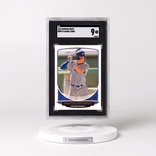 2013 Bowman Draft Picks & Prospects #BDPP19 Aaron Judge (SGC 9 MINT)
