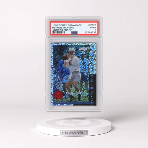 1998 Score Showcase Artist's Proof #PP123 Peyton Manning (PSA 9 MINT)