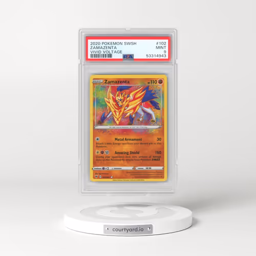 2020 Pokémon Sword & Shield Vivid Voltage #102 Zamazenta