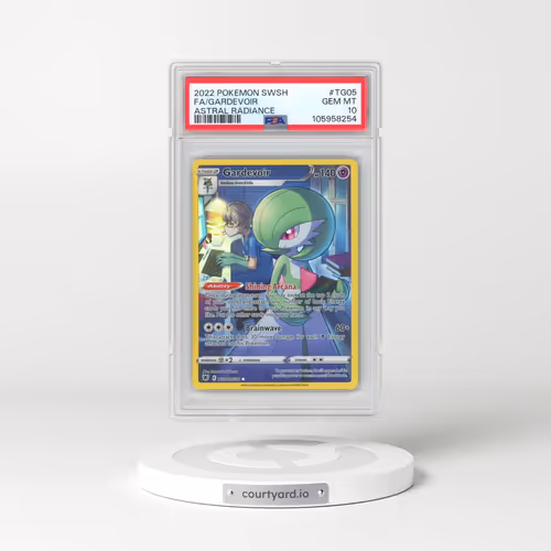 2022 Pokémon Sword & Shield Astral Radiance #TG05 Gardevoir - Full Art (PSA 10 GEM MINT)
