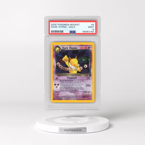 2000 Pokémon Rocket #9 Dark Hypno - Holo (PSA 9 MINT)