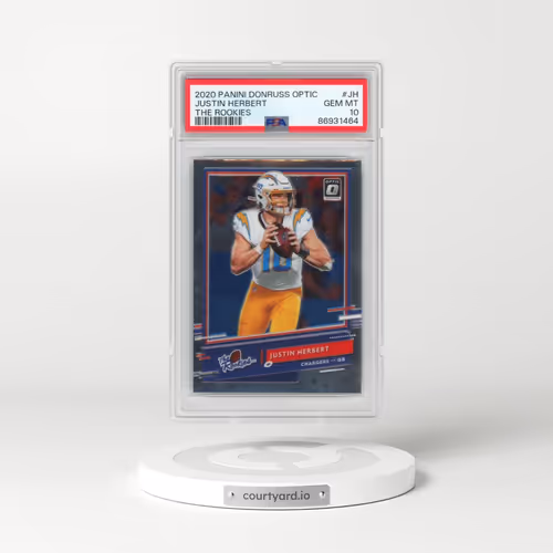 2020 Panini Donruss Optic the Rookies #JH Justin Herbert (PSA 10 GEM MINT)