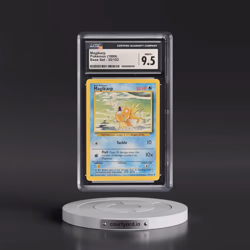1999 Base Set #35/102 Magikarp (CGC 9.5 MINT+)