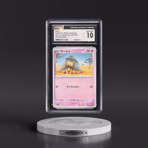 2023 Shiny Treasure ex #073/190 Abra - Reverse Holo Digitized (CGC 10 GEM MINT)