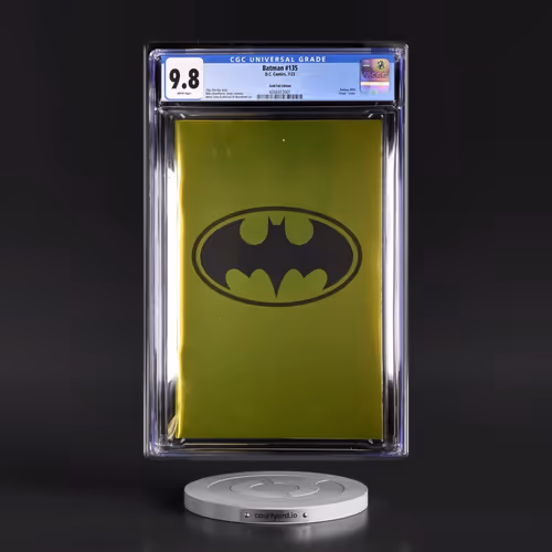 Batman #135 CGC 9.8 White Pages (DC Comics, 7/23) - Universal Gold Foil Edition