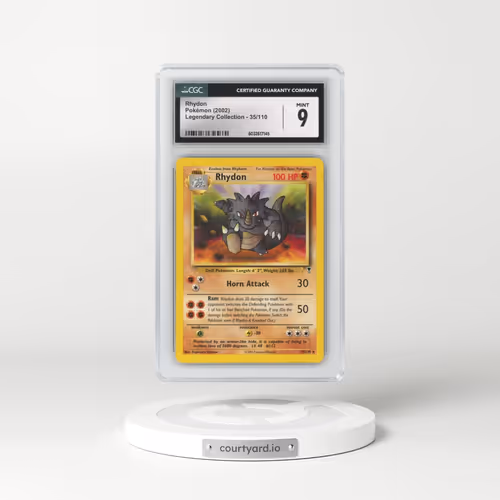 2002 Legendary Collection #35/110 Rhydon (CGC 9 MINT)