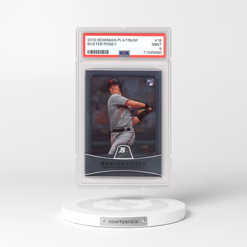 2010 Bowman Platinum #18 Buster Posey (PSA 9 MINT)
