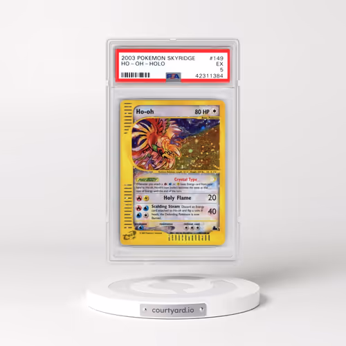 2003 Pokémon Skyridge #149 HO-Oh - Holo (PSA 5 EX)