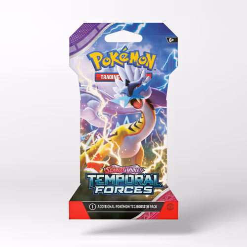 Pokémon Scarlet & Violet Temporal Forces - Sleeved (1 Booster Pack)