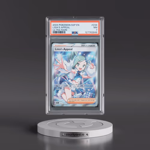 2024 Pokémon Ssp EN-Surging Sparks #234 Lisia's Appeal - Ultra Rare (PSA 7 NM)