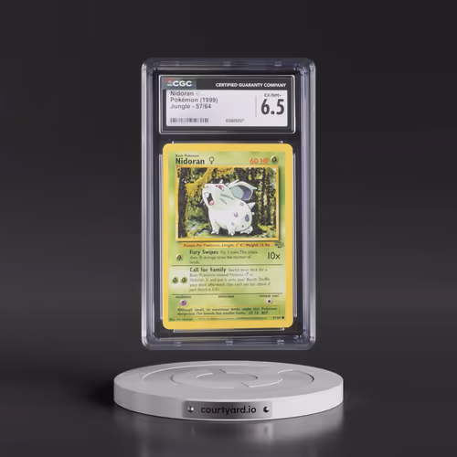 1999 Jungle #57/64 Nidoran â?? (CGC 6.5 EX-NM+)
