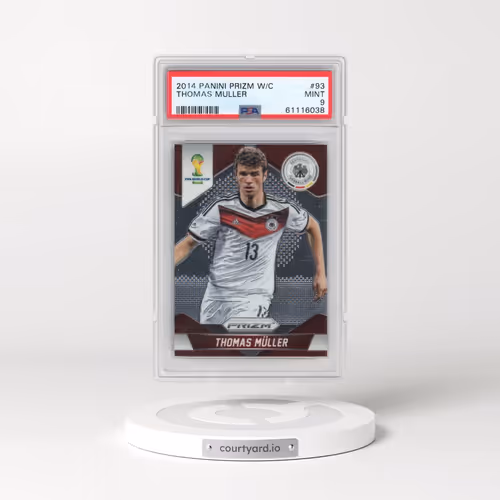 2014 Panini Prizm World Cup #93 Thomas Muller (PSA 9 MINT)