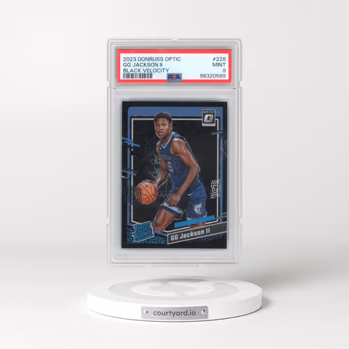 2023 Panini Donruss Optic #228 GG Jackson II - Black Velocity (PSA 9 MINT)