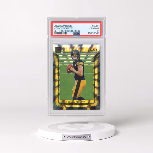 2022 Panini Donruss Elite Series Rookies #ESR1 Kenny Pickett (PSA 10 GEM MINT)